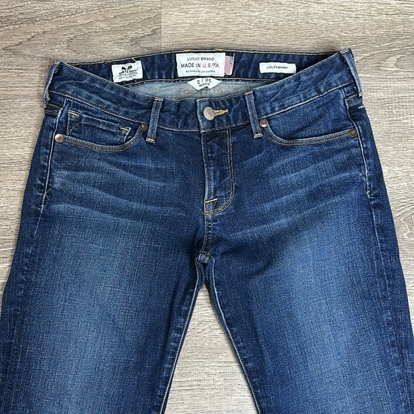 Lucky Brand Women’s Lolita Mid-Rise Skinny Jeans Blue Sz 2/26 Regular - Picture 2 of 11